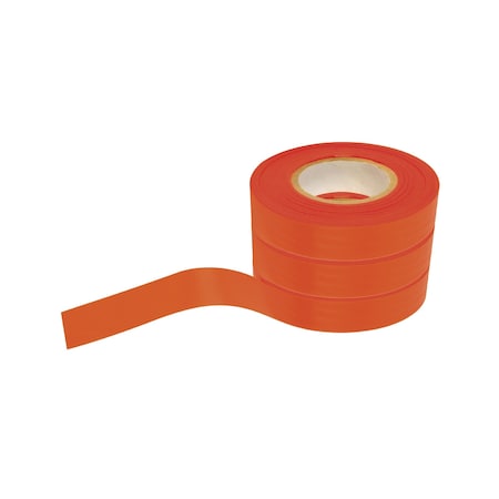 Allen Co Flagging Tape, 150' Roll, Orange, 3PK 459